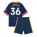 Arsenal Martin Zubimendi #36 Dětské Oblečení Venkovní Dres 2026-27 Krátkým Rukávem (+ trenýrky) Arsenal Martin Zubimendi #36 Dětské Oblečení Venkovní Dres 2026-27 Krátkým Rukávem (+ trenýrky)